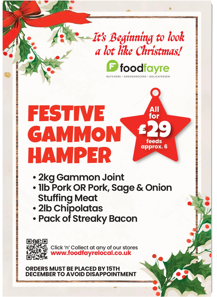 FESTIVE - GAMMON HAMPER