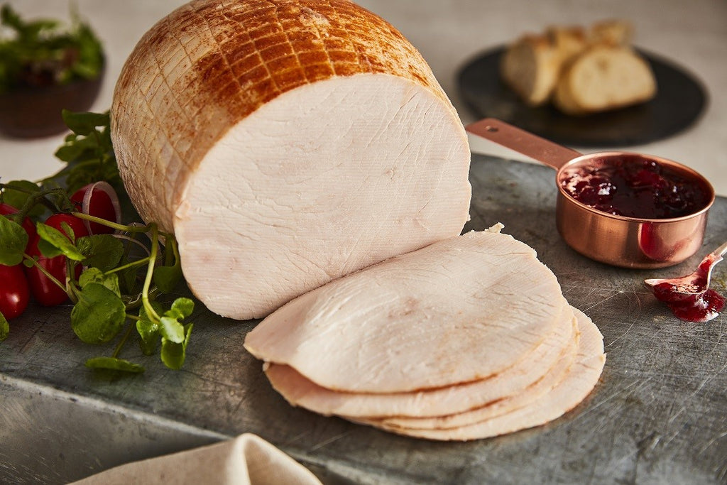 FESTIVE - WHOLE COOKED TURKEY CROWN - SLICED (2kg)